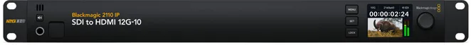 Blackmagic 2110 IP SDI to HDMI 12G-10