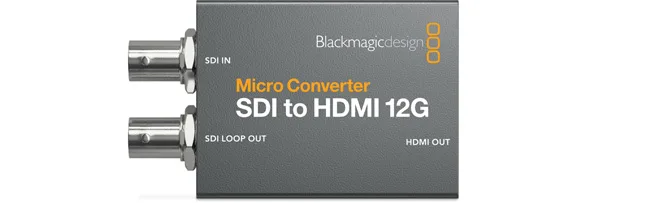 Micro Converter SDI to HDMI 12G wPSU - product picture