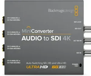 Mini Converter Audio to SDI 4K - product picture